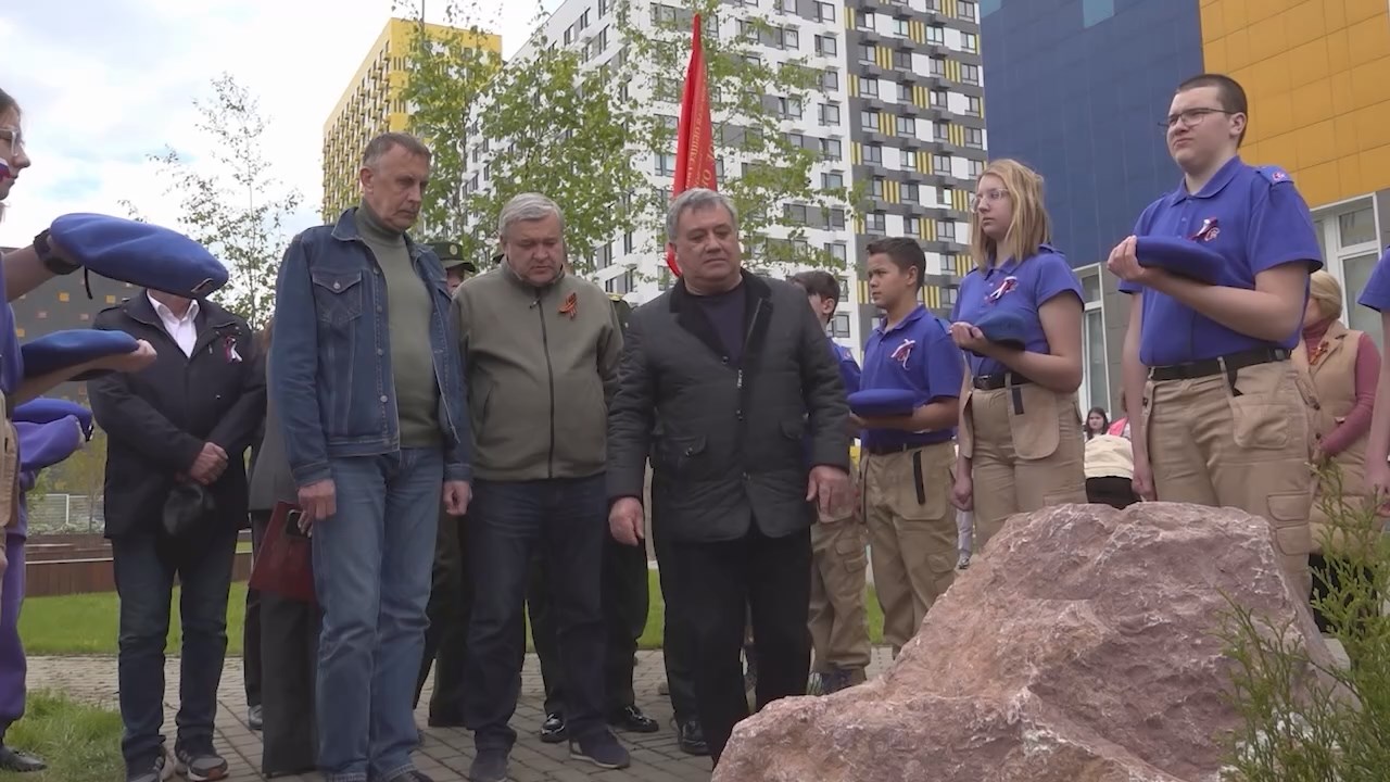 В Мытищах посадили аллею памяти в честь мытищинцев погибших в специальной военной операции