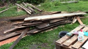 Сносим старый дом! Готовим площадку под строительство нового!