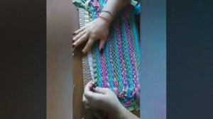 КОВРИК ИЗ ТКАНИ \\ мастер-класс