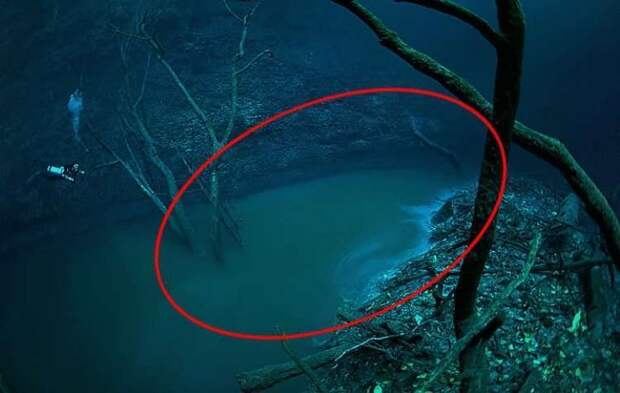 Река под рекой! Мистическая подводная река в Мексике - Сенот Анжелита!