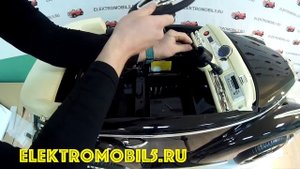 Mercedes 300S детский электромобиль - инструкция по сборке