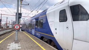 3 stadler flirt ( arriva company ) en test à Bruxelles-Midi