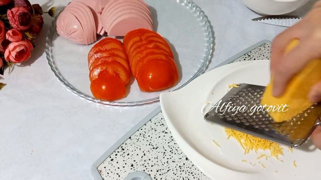 Ох какая вкуснятина,завтрак на скорую руку, я готовлю его почти каждый день.