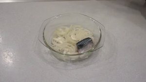 Скумбрия маринованная.