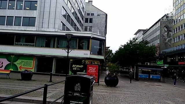 Швеция, Мальмё. Небольшая прогулка по центру города.
