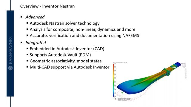 Finite Element Analysis with Inventor Nastran