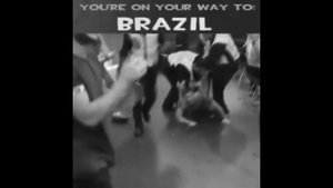 О чём мем: You're going to Brazil.