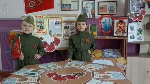 Акция "Наследники Победы "(военные стихи о Победе), воспитатель Ревва Л.В.
