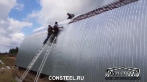 Арочные ангары. Достоинства и недостатки. Обзор.