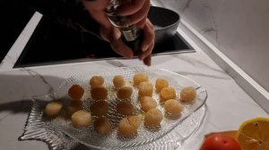 Готовим гребешки.