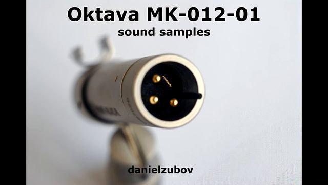 Oktava MK-012-01 Sound Samples (choir, grand piano, violin, acoustic guitar, drums, male speach)