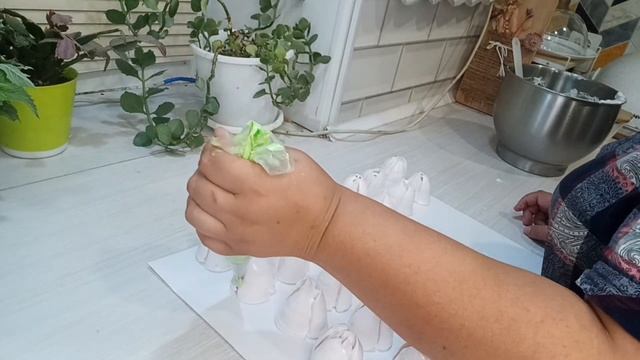 Marshmallow flowers ?Зефирные тюльпаны в сумочке