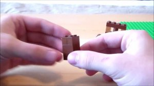 Lego Minecraft Mini-Fig Scale Village Tutorial Part 7 Wood Hovel