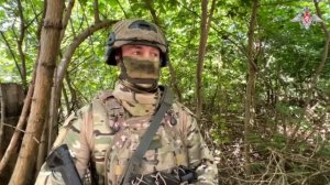 Военнослужащий с позывным «Ветер» о боевой работе на Запорожском направлении
