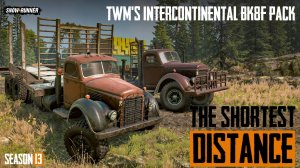 TWM's InterContinental BK8F Pack | Snowrunner | 13 season 4K