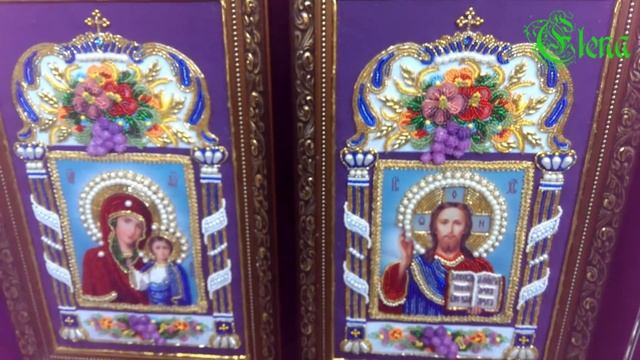 Выставка Формула рукоделия 2015.Новинка фирмы "Изящное рукоделие" -  домашний иконостас.