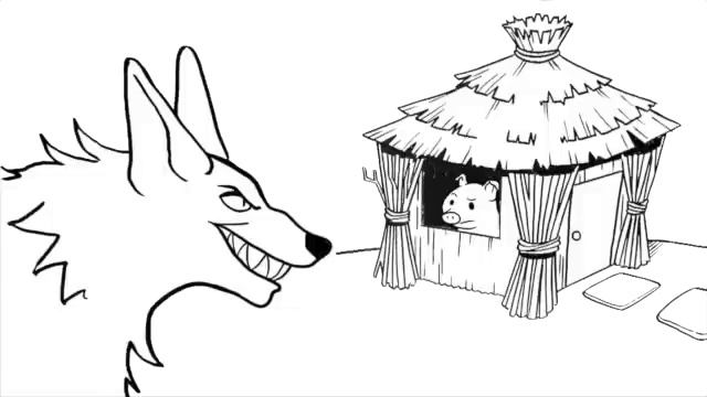 Little Pig song The story of the three little pigs смотреть онлайн