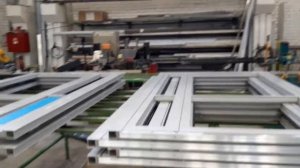 Сборка алюминиевых дверей #Татпроф