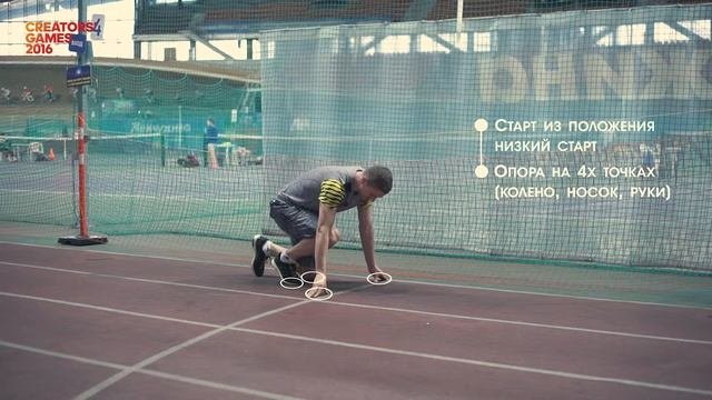 Техника старта на короткие дистанции