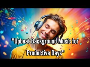 "Upbeat Background Music for Productive Days"