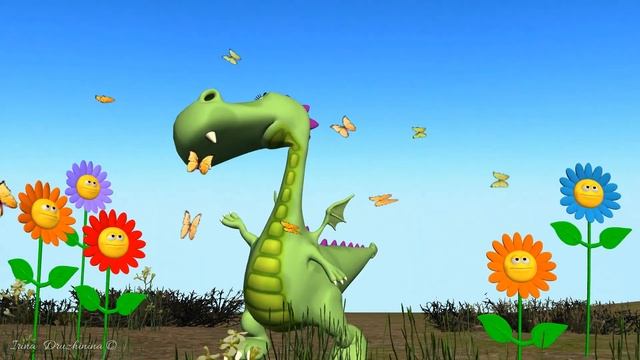 Funny Happy Birthday Song. Dragon sings Happy Birthday смотреть онлайн