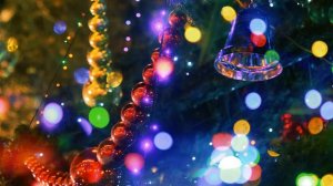 Малый Новогодний футаж 4К | Футажи красивая природа [4K]