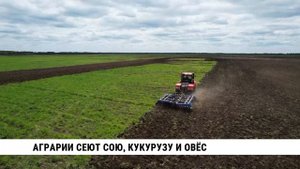 Аграрии Хабаровского края сеют сою, кукурузу и овёс