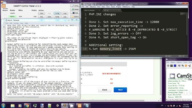 Install vTiger CRM 6.5.0 on Windows 7 localhost ( XAMPP 7.0.13 with php7 ) byAO