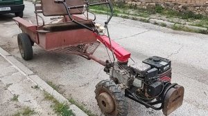 Мотоблок МБ 90 с мотор Briks stratan vangard 9 cc!