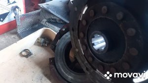 мтз 320 замена родной корзинки сцепления на жигулевскую