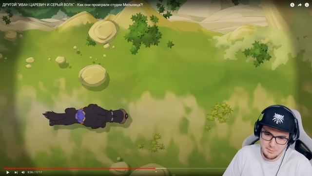 ДРУГОЙ "ИВАН ЦАРЕВИЧ И СЕРЫЙ ВОЛК" - Как они проиграли студии Мельница?! ► Уголок Акра | Реакция смотреть онлайн