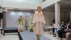 Студия "Мастерицы" на Международной молодежной олимпиаде в Москве "ELNA Fashion show"