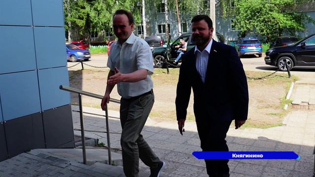 Юрий Станкевич впервые приехал с рабочим визитом в Княгинино