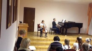 Бетховен Контрданс - Катя Васильева (виолончель)