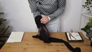 Hunkemoller decorate front 30 DEN STOCKINGS