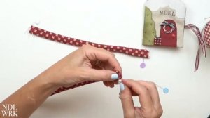 Cesta para Dulces de Navidad - Decora la Mesa de Navidad - Tutorial Paso a Paso