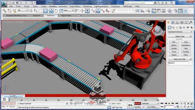 FDS Üretim Hatlarının Animasyonu смотреть онлайн
