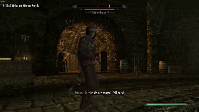 How to open the door Mercer left shut in Thieves Guild in The Elder Scrolls: Skyrim with NO HACKING смотреть онлайн