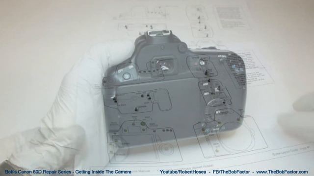 Canon 60D Repair Series - Video #1, Getting Inside The Camera смотреть онлайн