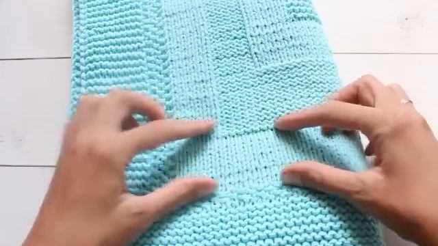 Плед и пинетки / Идея узора для пледа / Вязаный плед / Вязаные пинетки / смотреть онлайн