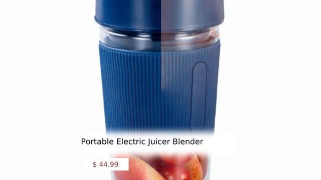Portable Electric Juicer Blender