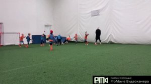 Тренировка детей по футболу в старшей группе (5-6 лет) #дети #детскийтренер #футбол