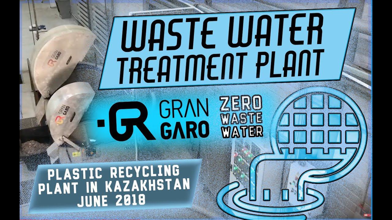 Water treatment plant for plastic recycling in Kazakhstan (real case)