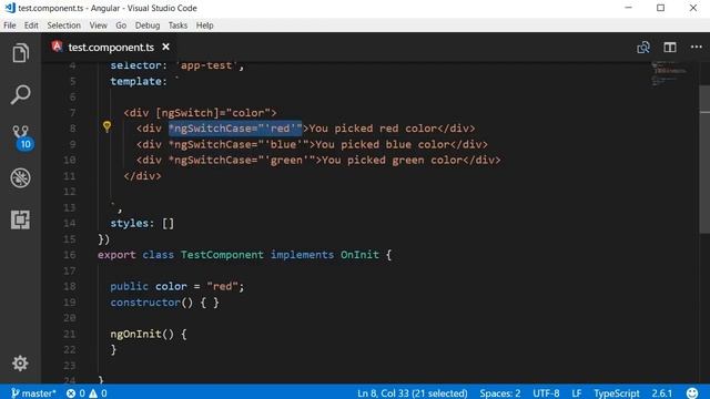 Angular 8 Tutorial 13 ngSwitch Directive смотреть онлайн