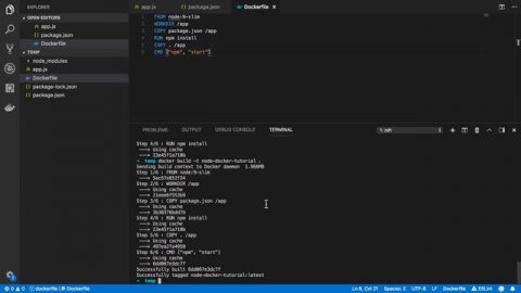 Docker-izing a NodeJS ExpressJS API - Tutorial