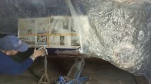 Как покрасить порог в гараже в переход по базе и лаку