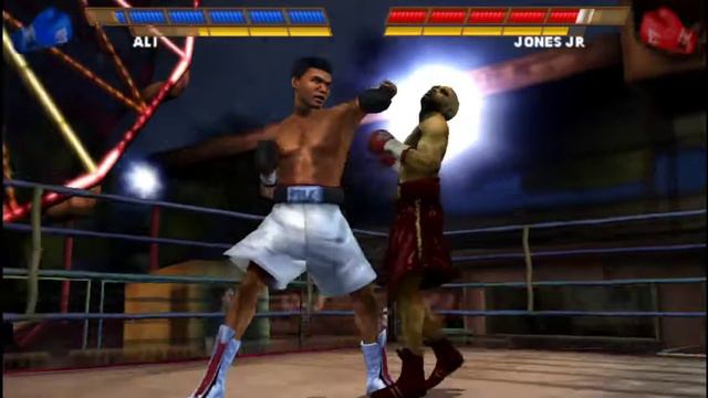 Fight night round 3 мухамад али vs рой джонс младший PSP