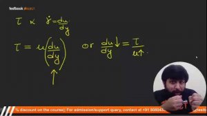 2:00 PM- GATE Fluid Mechanics Classes 2022 | Viscosity and Boundary Layer | GATE Civil | Pranshu Si