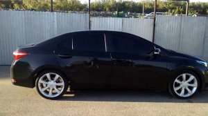 Звук выхлопа Toyota Corolla e180