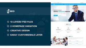 SEO – Marketing and SEO PSD Template | Themeforest Website Templates and Themes